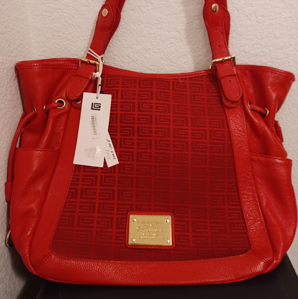 Guy Laroche Excellent Condition Model Carmen Red … - image 1
